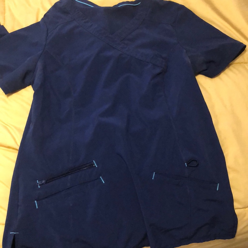 Navy scrubs